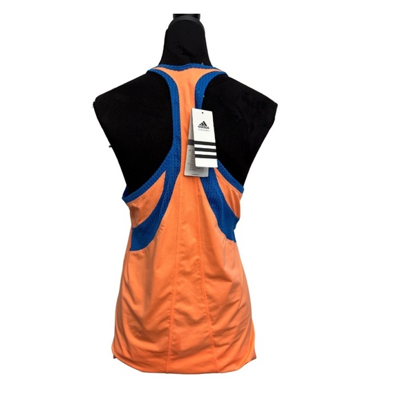 Adidas Twist Sun Tank Top Orange - Picture 3 of 11